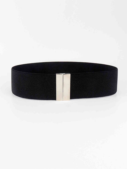 Alloy Buckle Elastic Belt