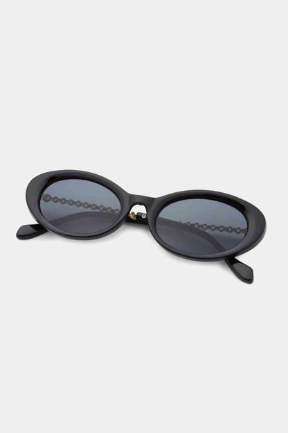 Polycarbonate Frame Cat-Eye Sunglasses