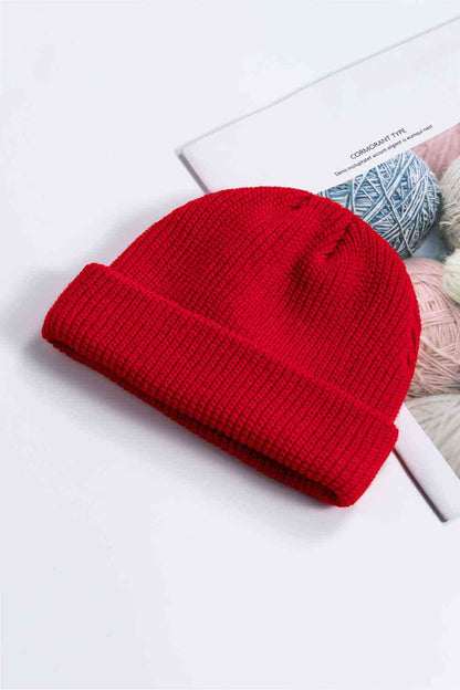 Cozy Rib-Knit Cuff Beanie